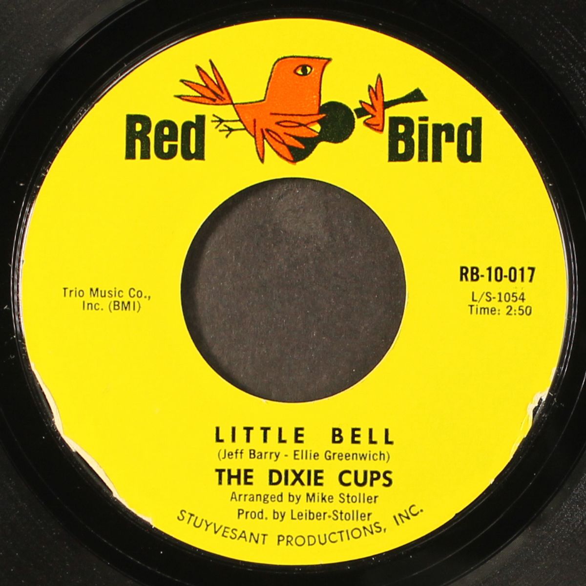 little bell / another boy like mine by DIXIE CUPS