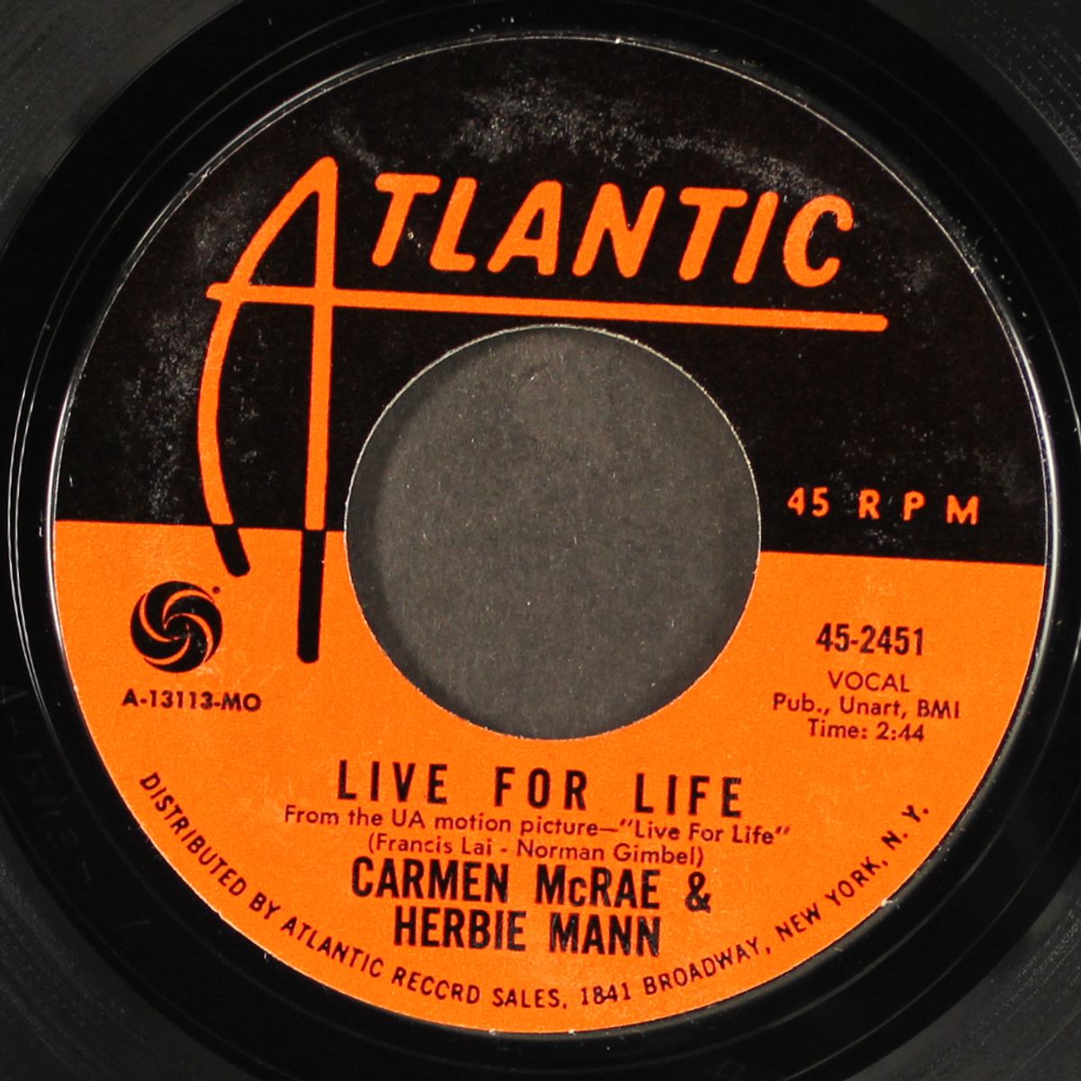 live for life / cottage for sale by CARMEN MCRAE & HERBIE MANN