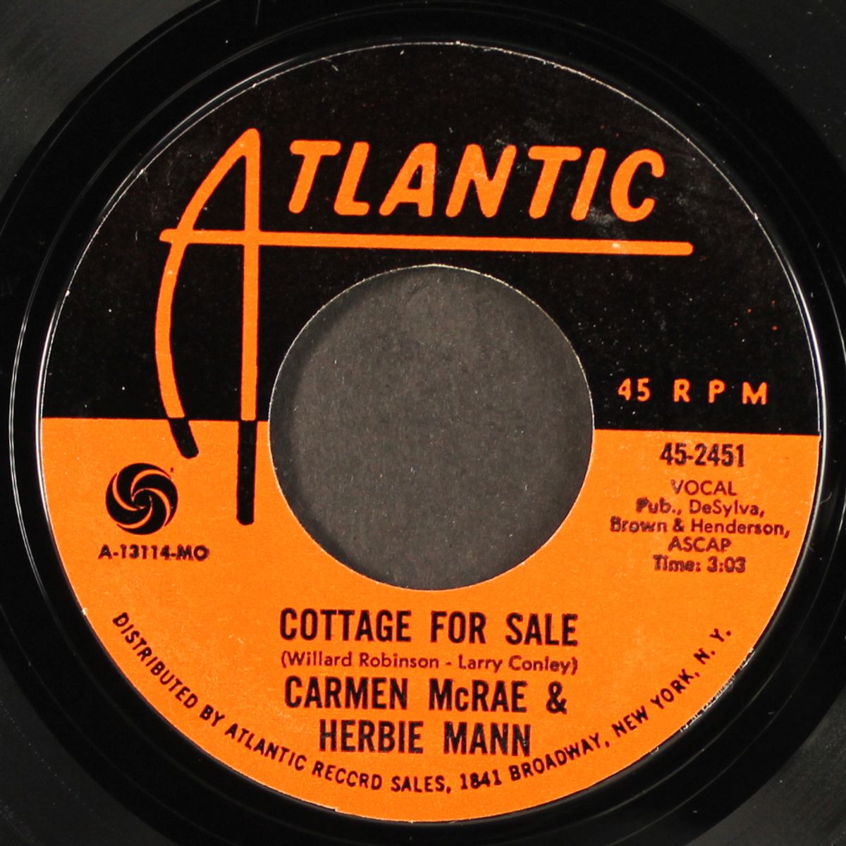 live for life / cottage for sale by CARMEN MCRAE & HERBIE MANN