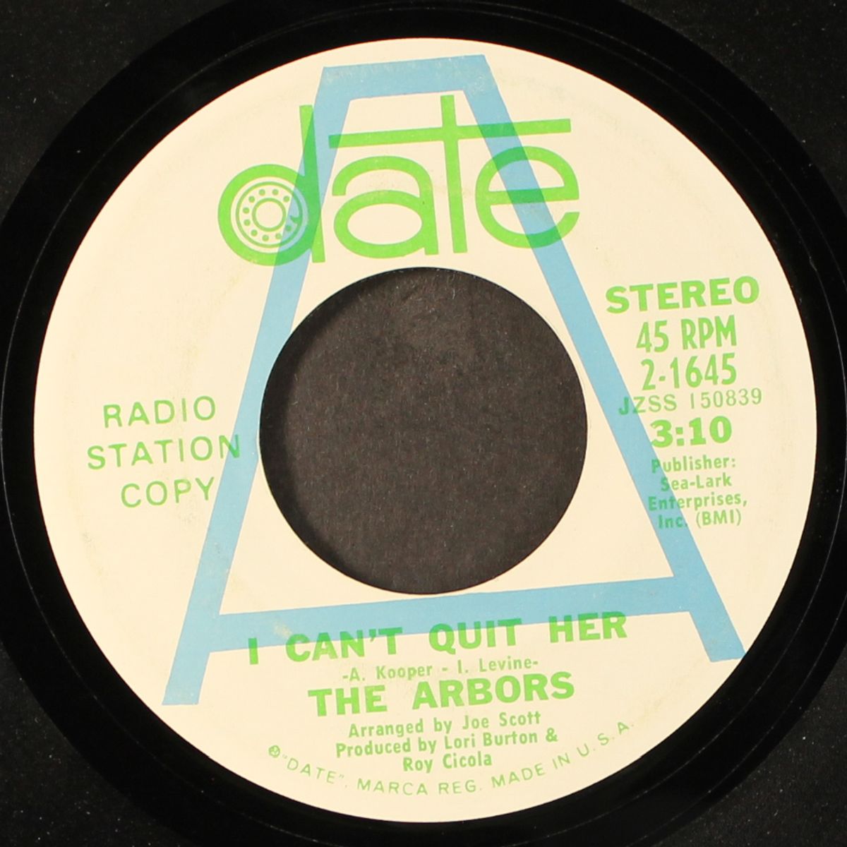 i can't quit her by ARBORS