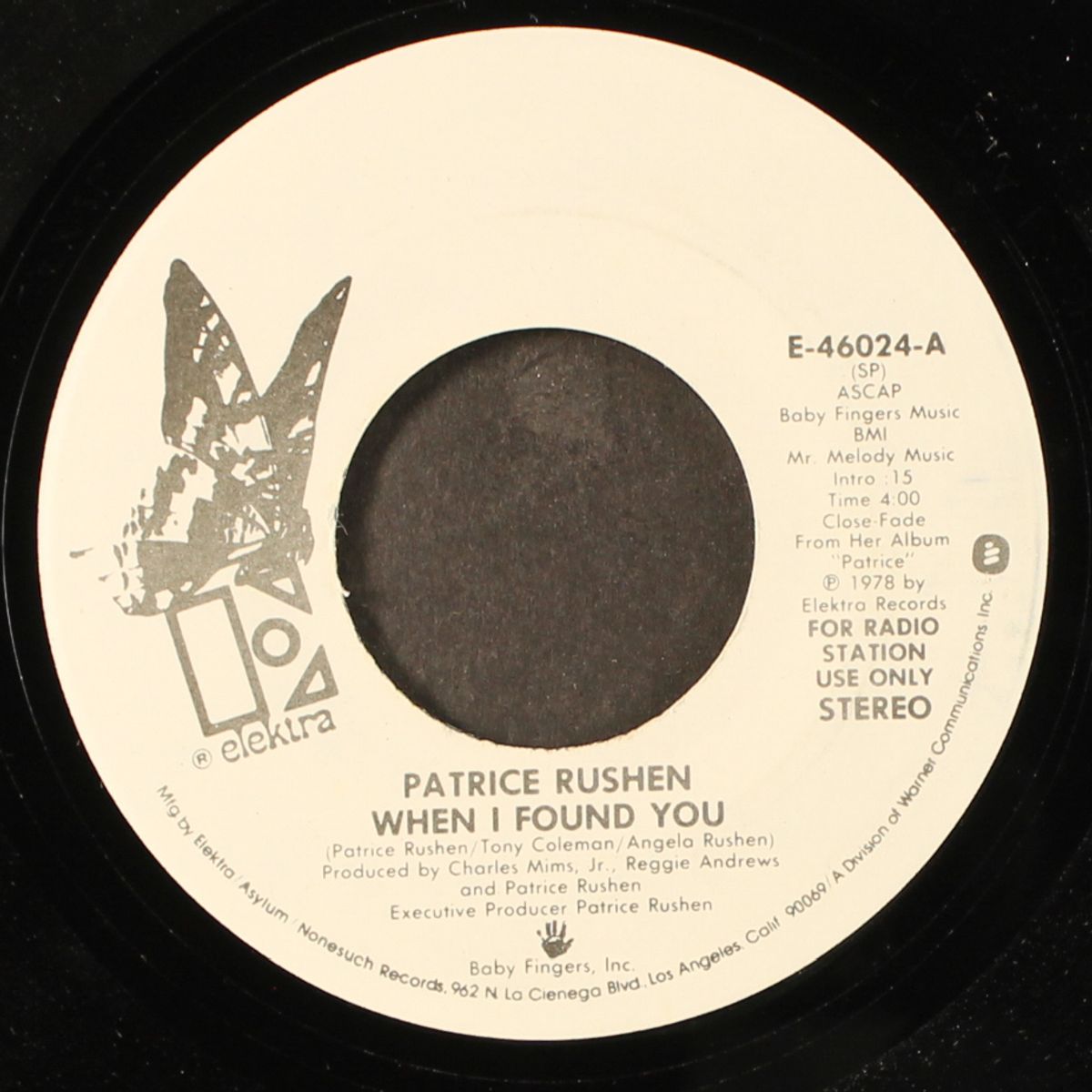 when i found you / mono by PATRICE RUSHEN