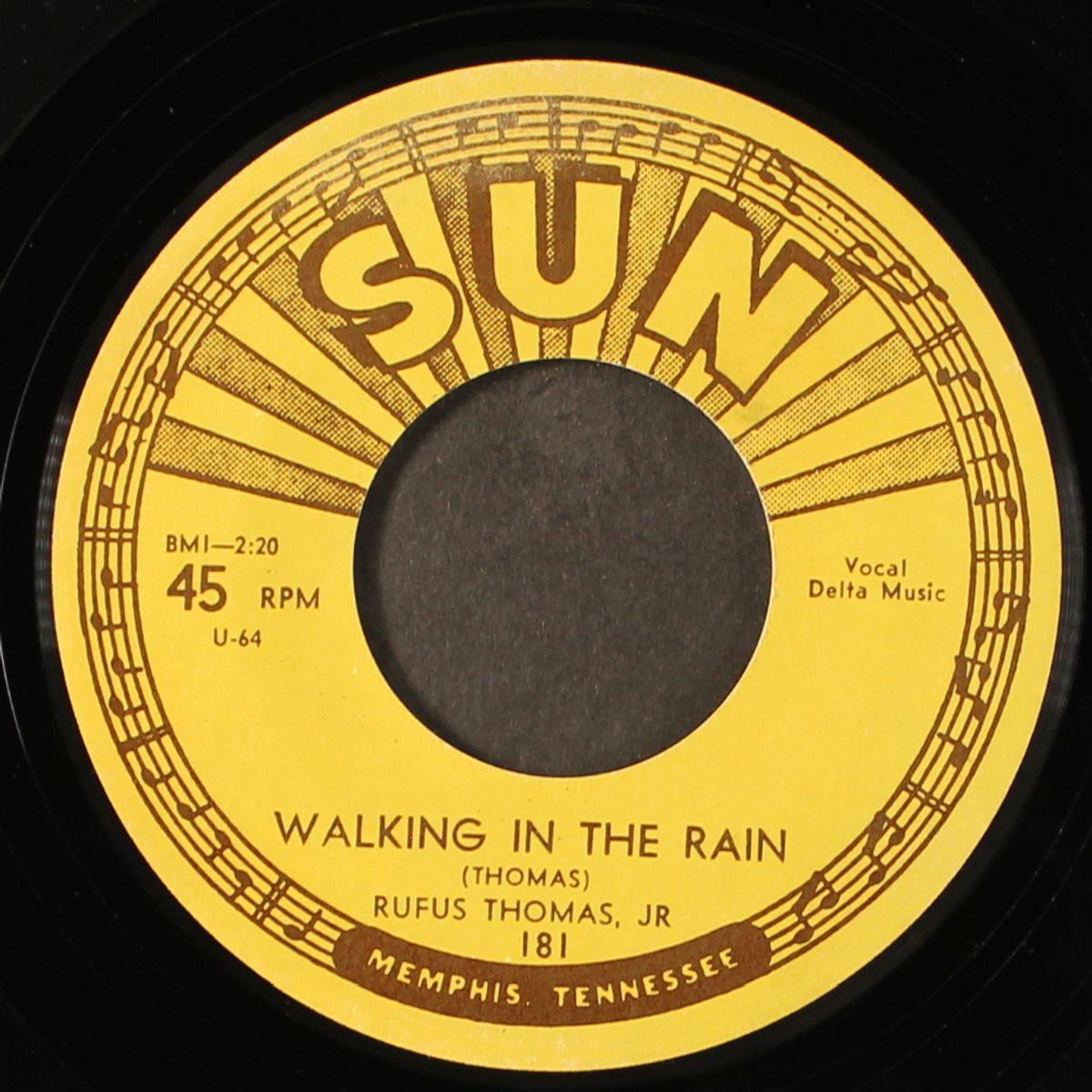 bear cat / walking in the rain by RUFUS THOMAS, JR.