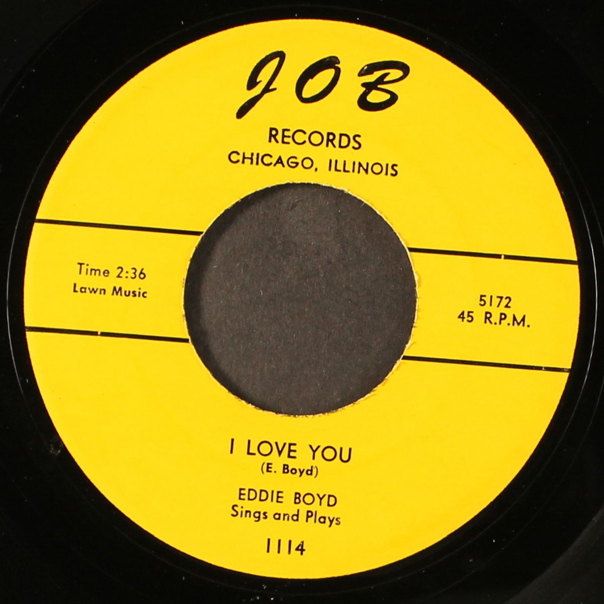 i love you / save her doctor by EDDIE BOYD