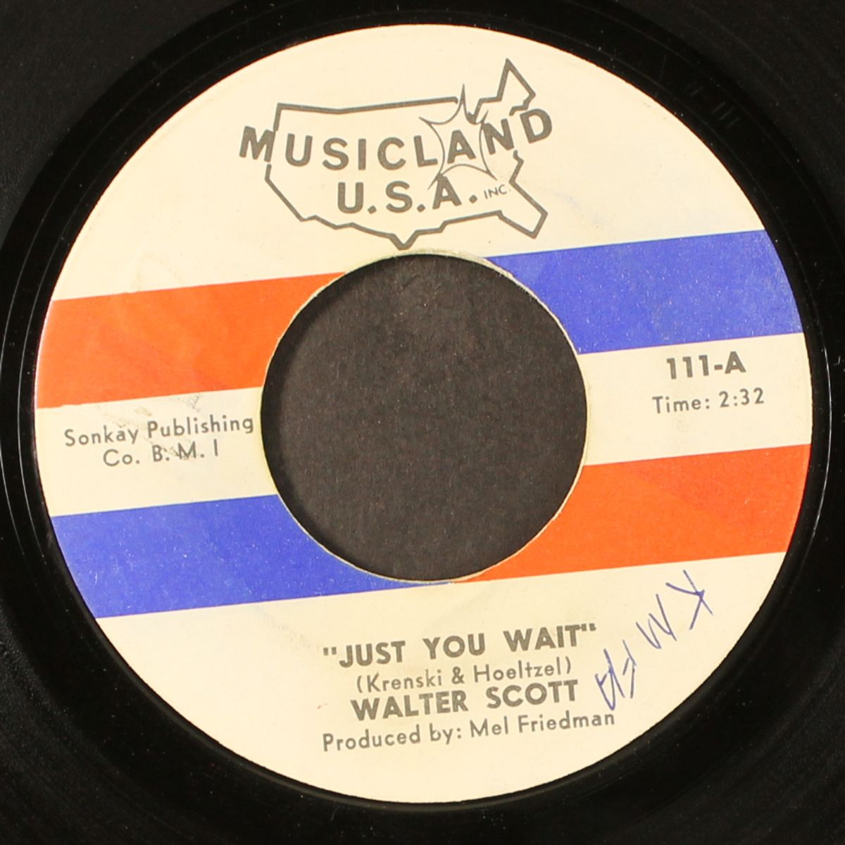 just you wait / silly girl by WALTER SCOTT