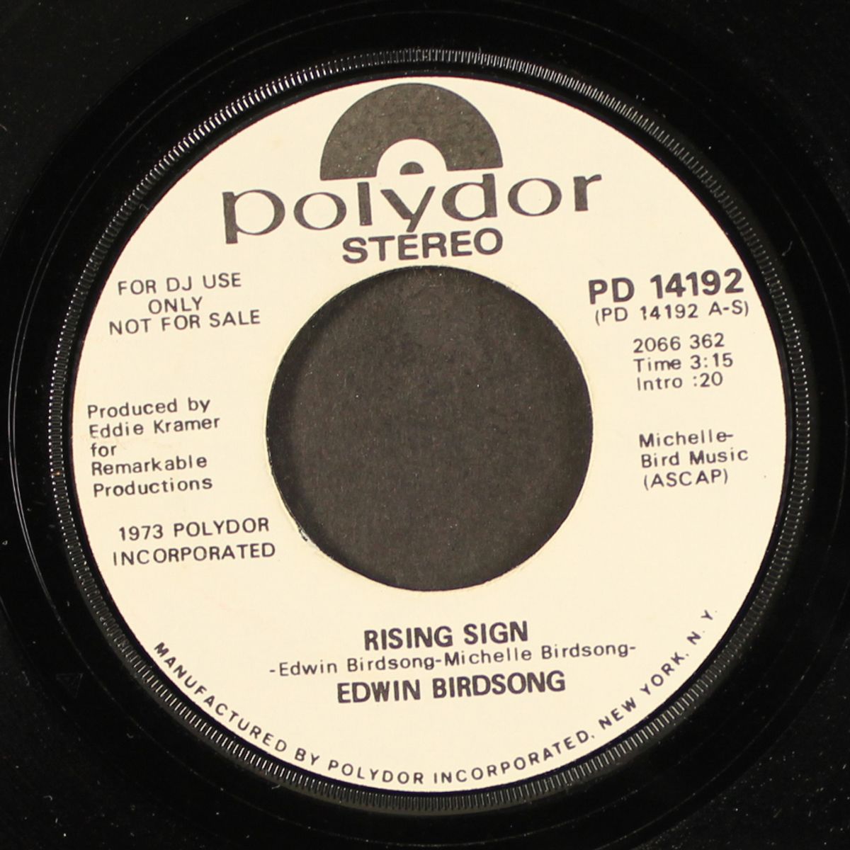 rising sign / mono by EDWIN BIRDSONG