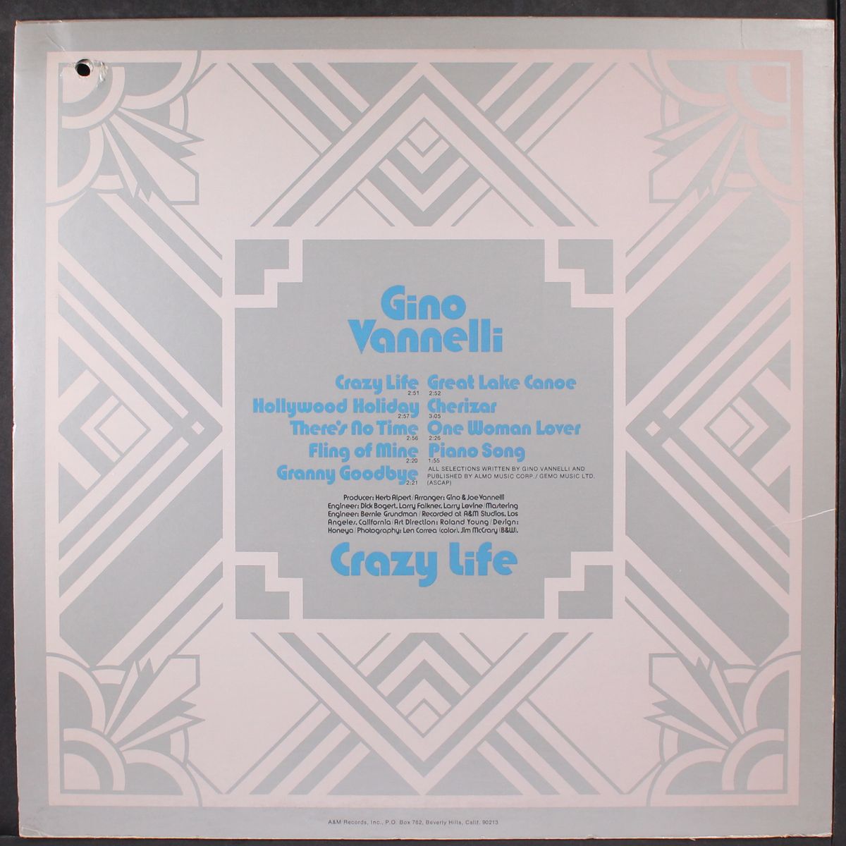crazy life by GINO VANNELLI