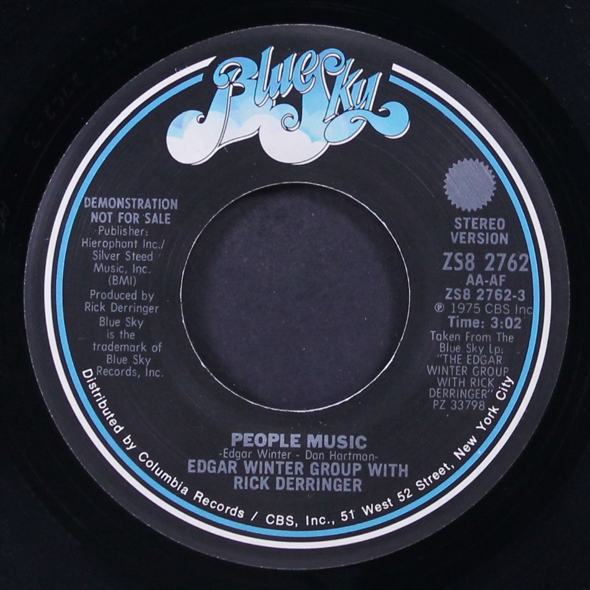 people music / mono by EDGAR WINTER GROUP W/ RICK DERRINGER