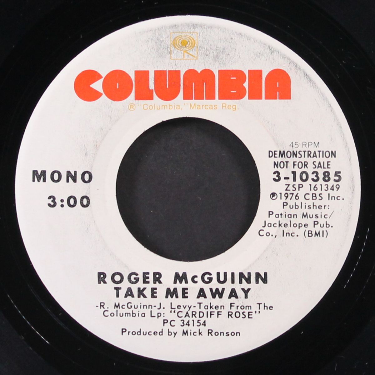 take me away / mono by ROGER MCGUINN