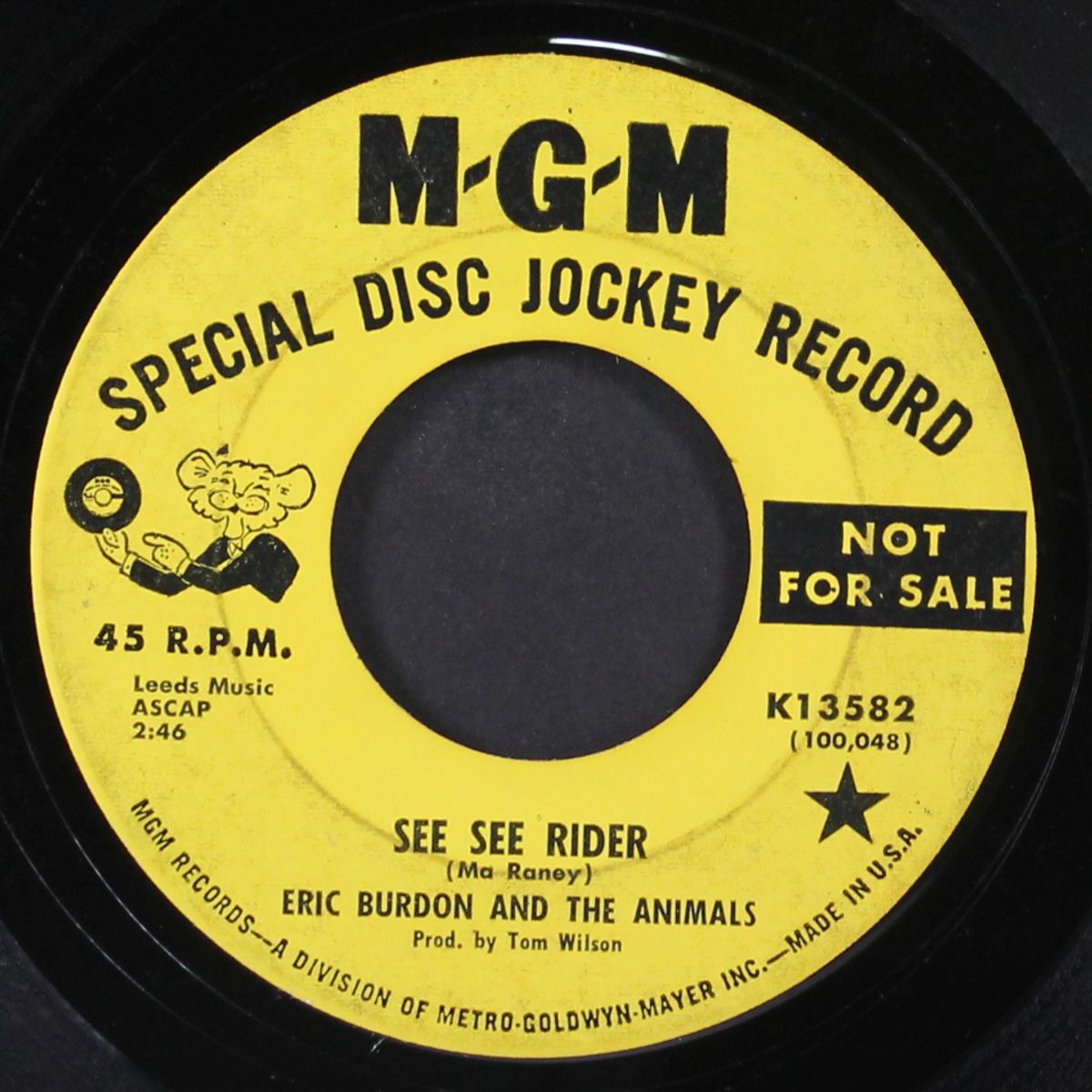 see see rider / she'll return it by ERIC BURDON & ANIMALS
