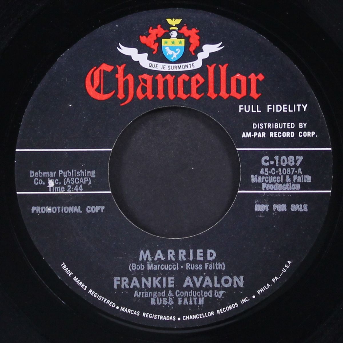 true, true love / married by FRANKIE AVALON