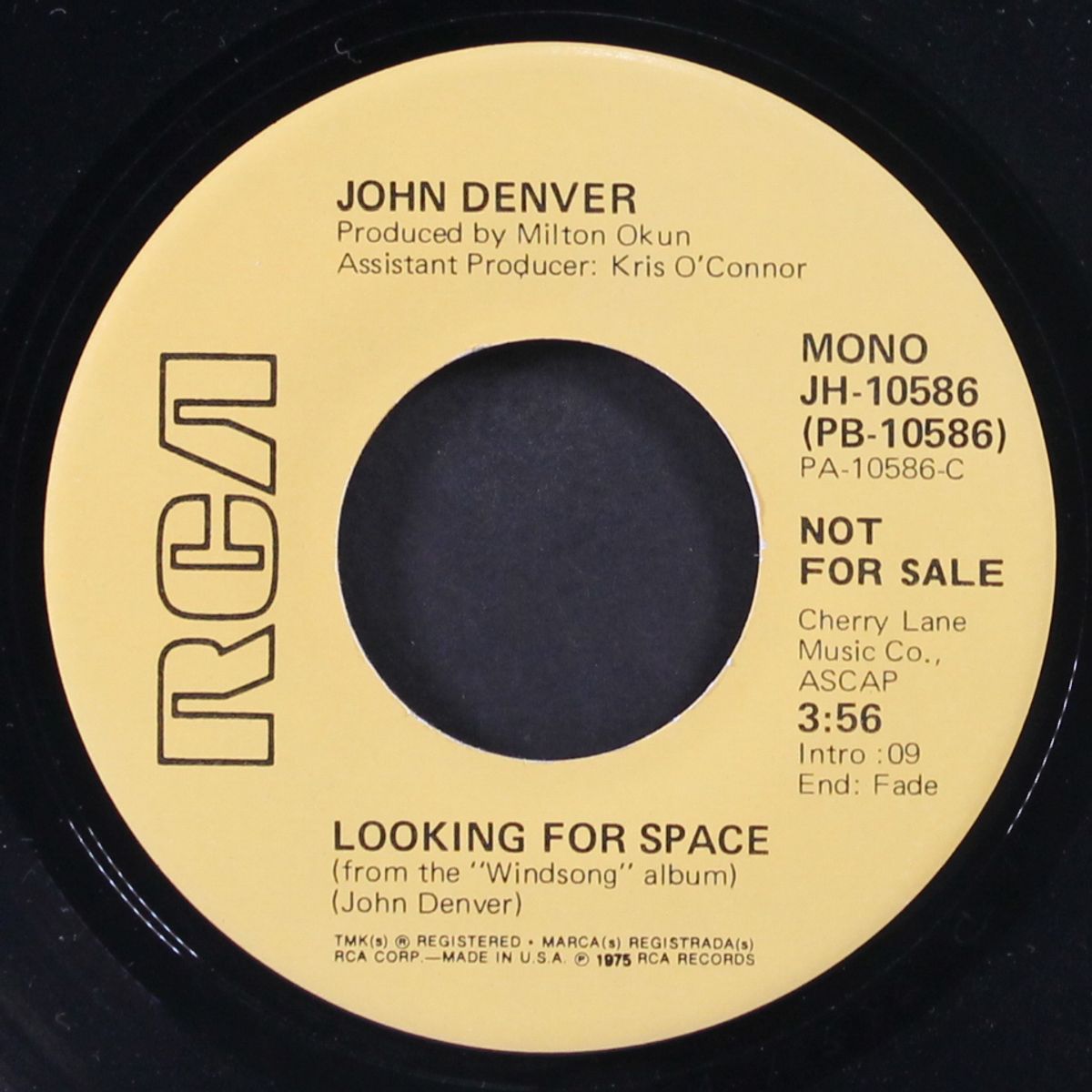 looking for space by JOHN DENVER