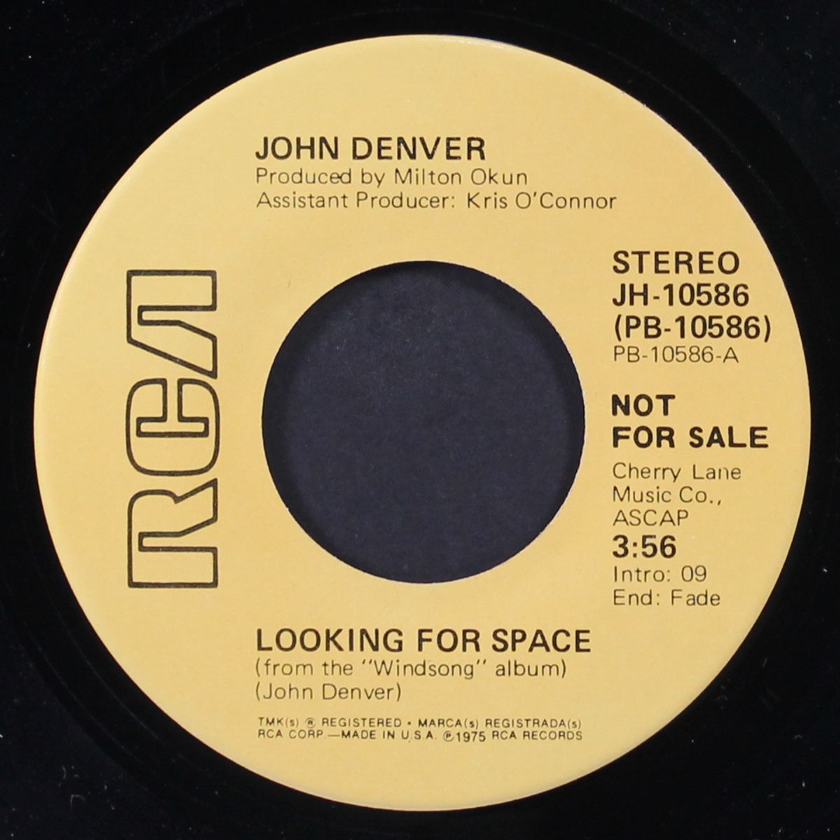 looking for space by JOHN DENVER