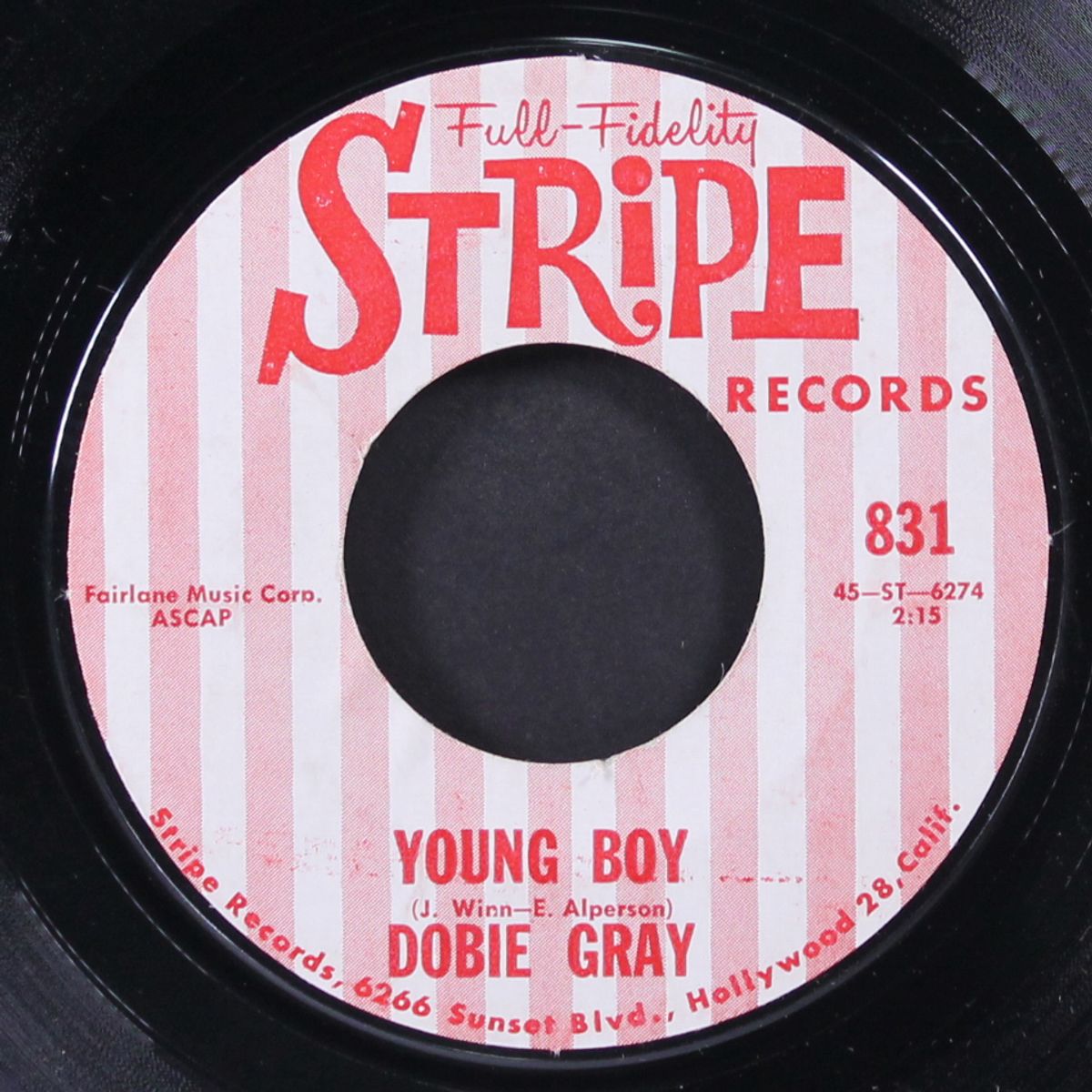 love has a way / young boy by DOBIE GRAY