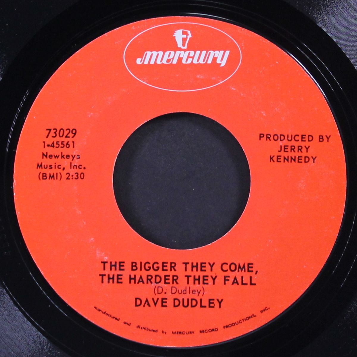 the pool shark / the bigger they come, the harder they fall by DAVE DUDLEY