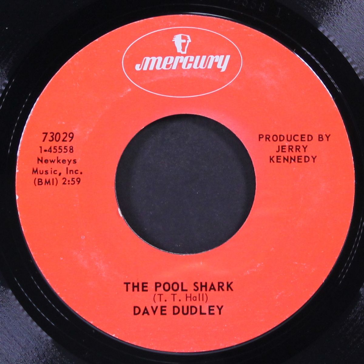 the pool shark / the bigger they come, the harder they fall by DAVE DUDLEY