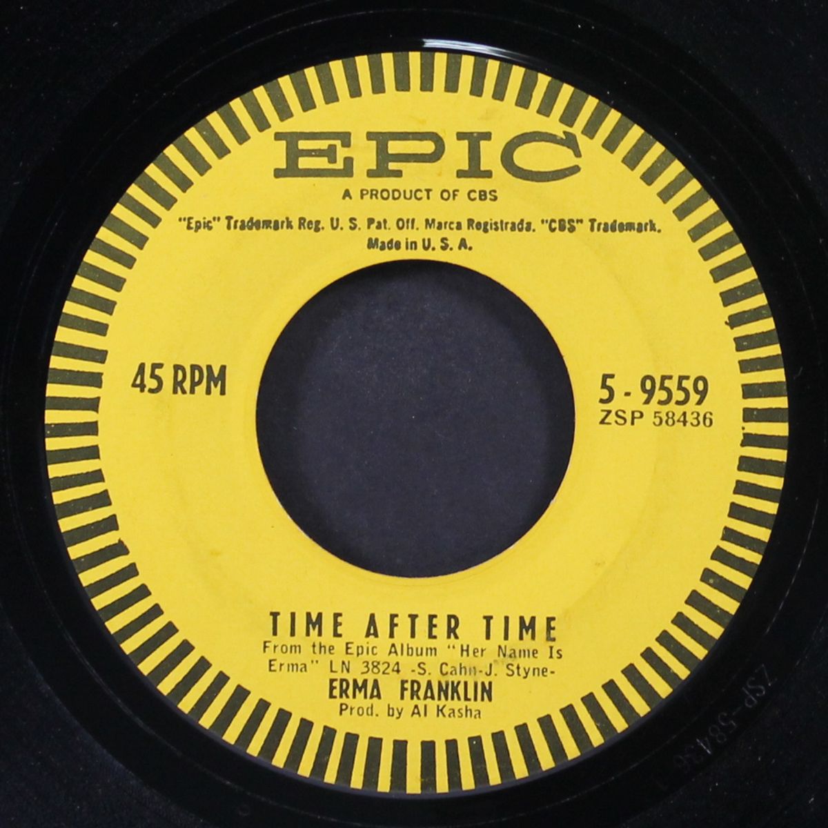 don't wait too long / time after time by ERMA FRANKLIN
