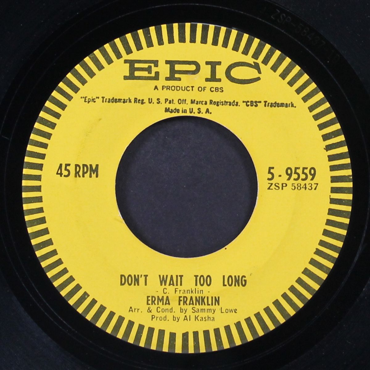 don't wait too long / time after time by ERMA FRANKLIN