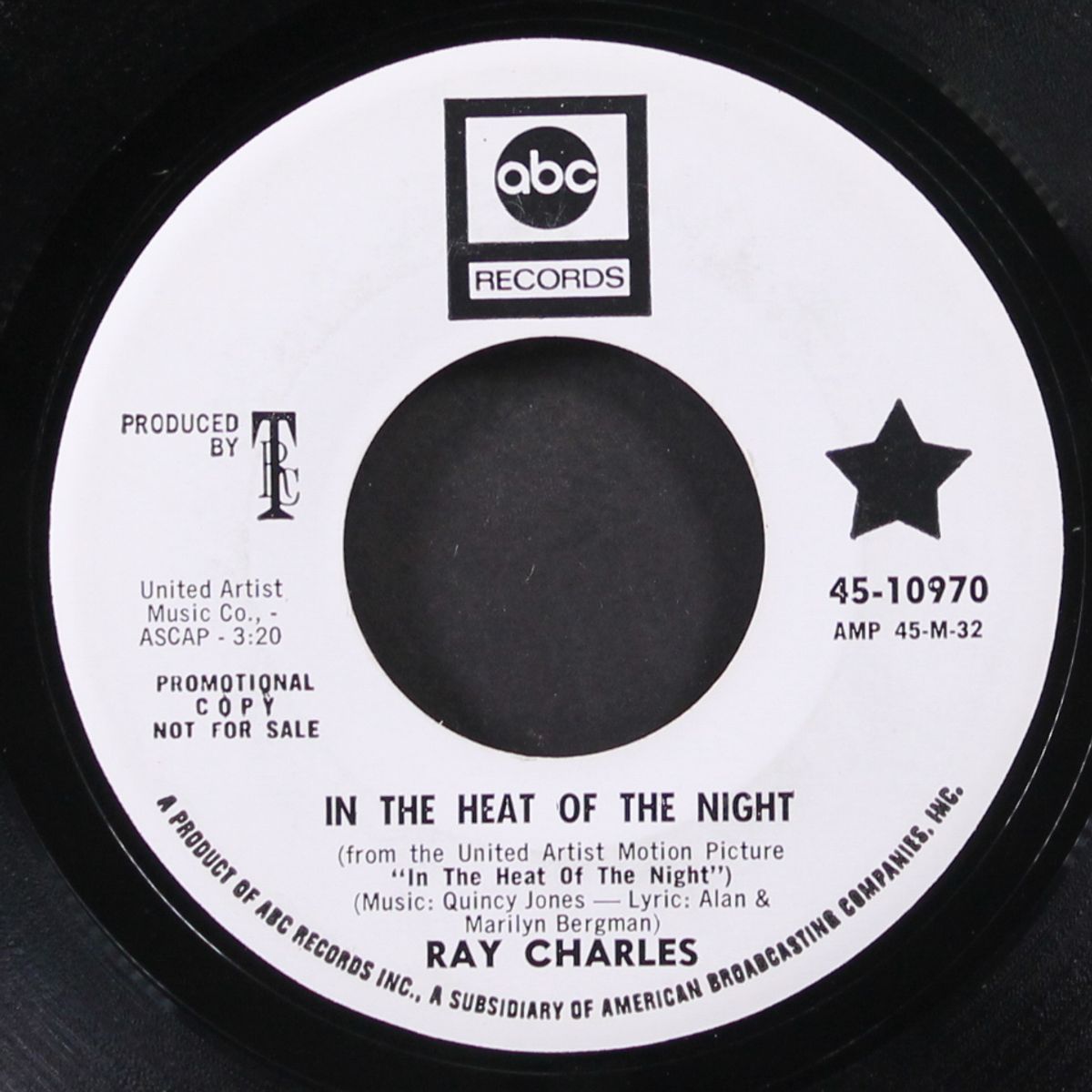 something's got to change / in the heat of the night by RAY CHARLES
