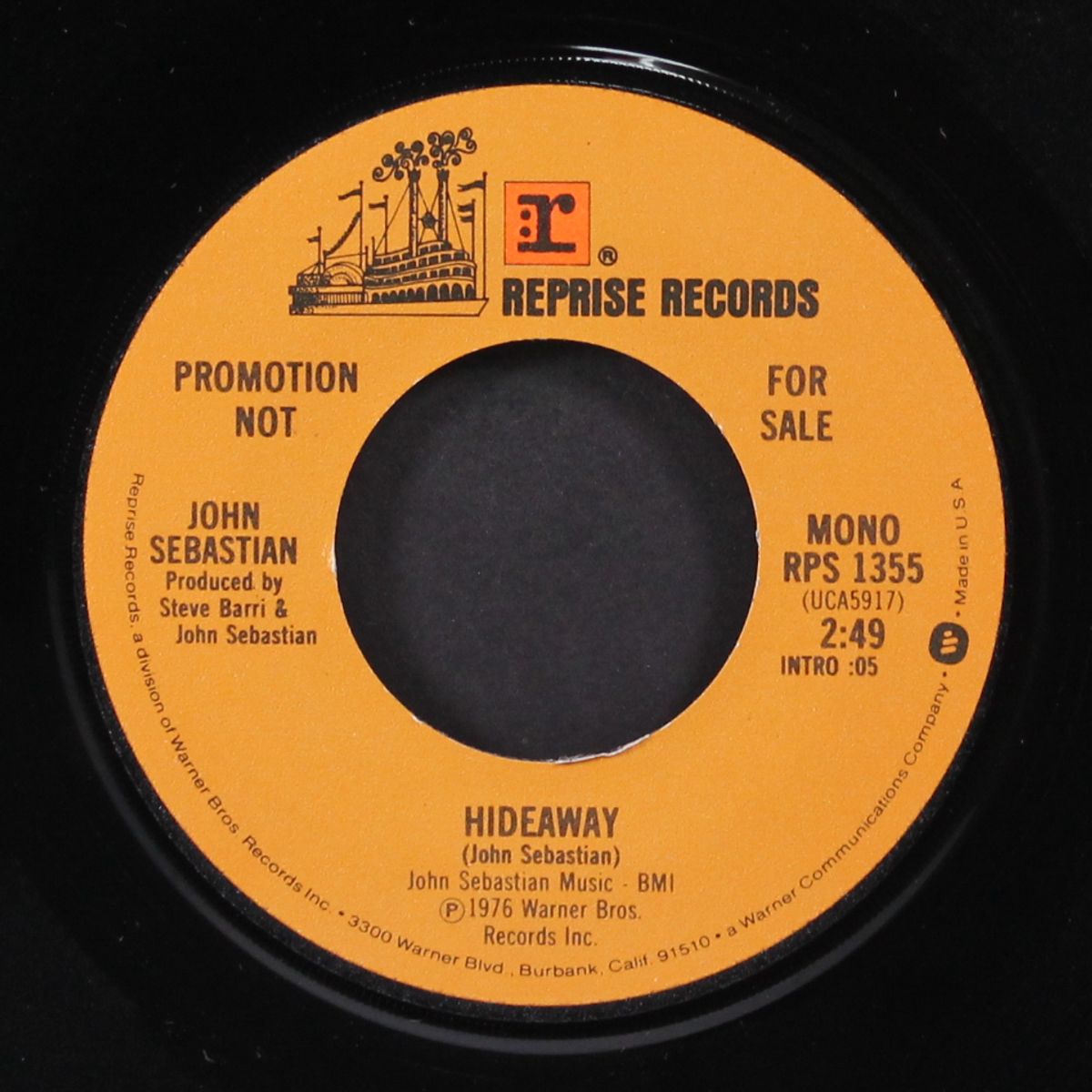 hideaway / mono by JOHN SEBASTIAN