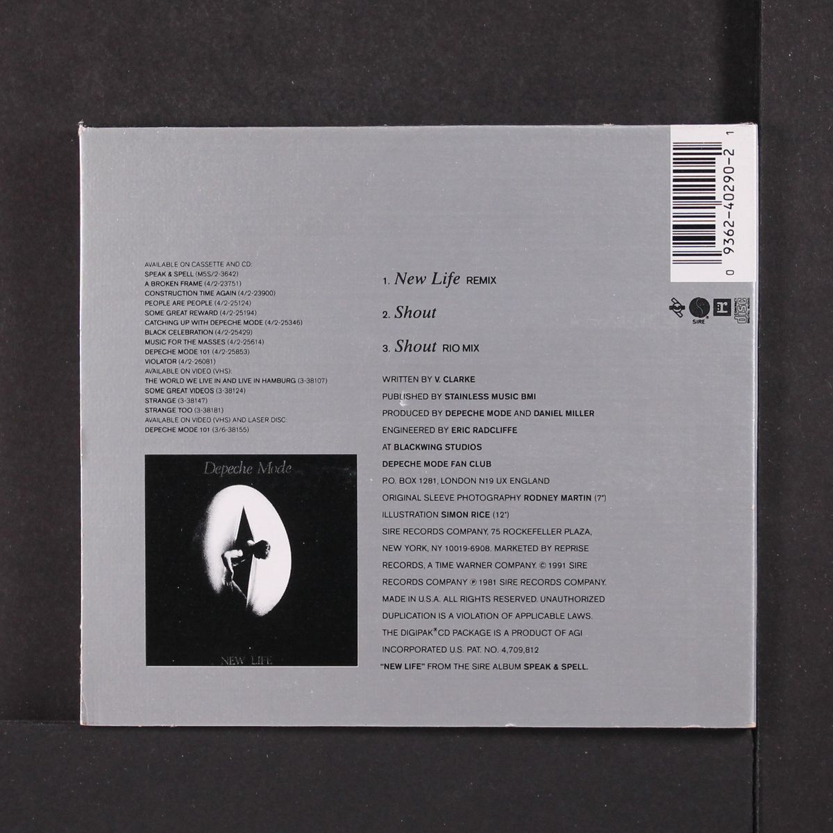 new life by DEPECHE MODE