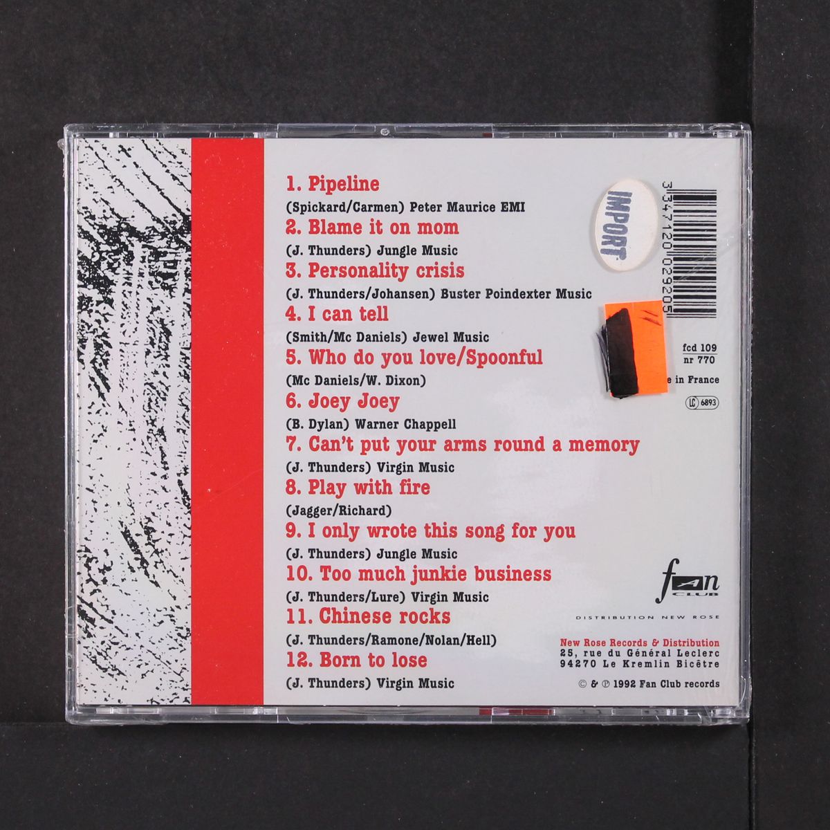 have faith by JOHNNY THUNDERS