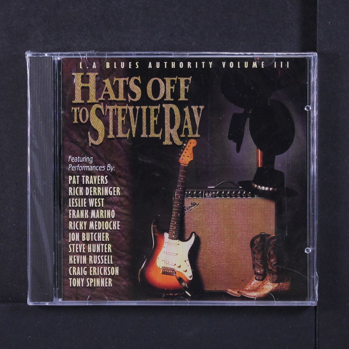 hats off to stevie ray by VARIOUS