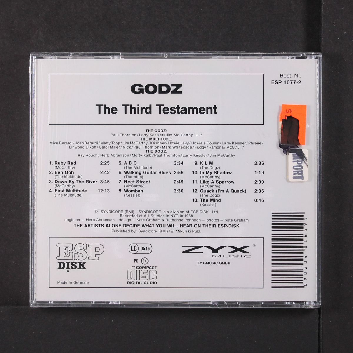 the third testament by GODZ