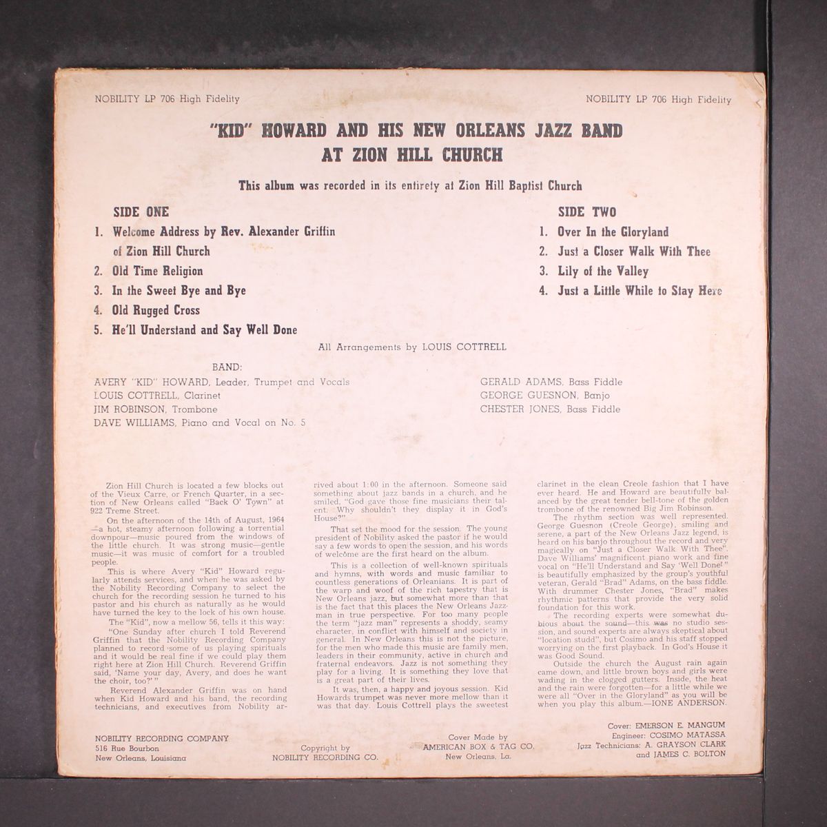 great spirituals by KID HOWARD