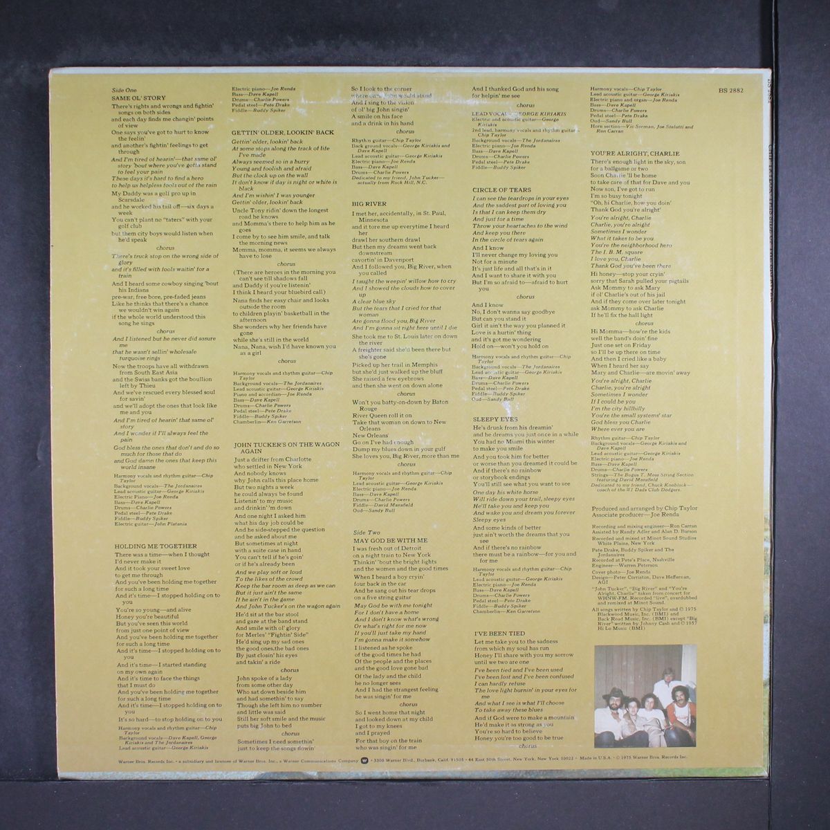 this side of the big river by CHIP TAYLOR