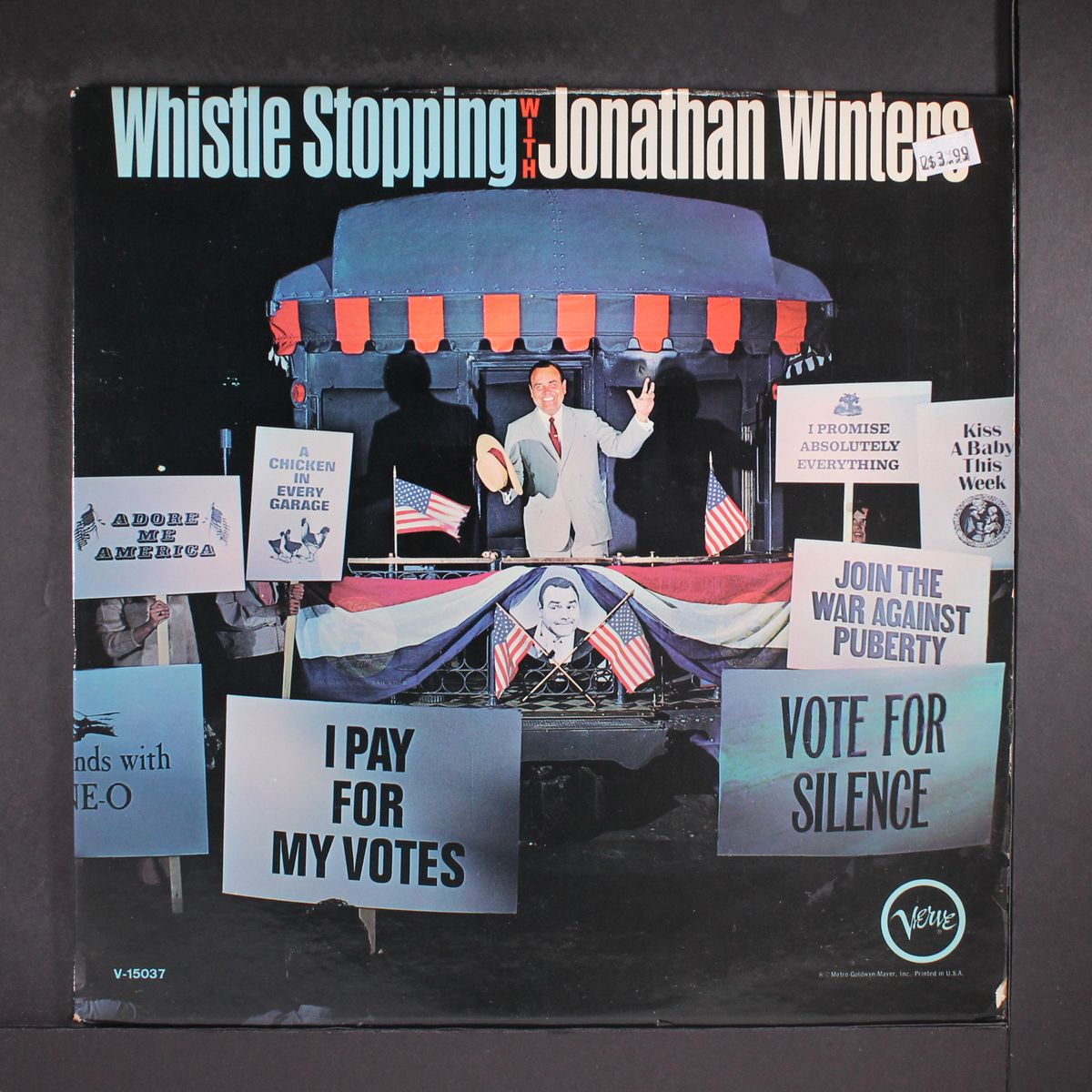 whistle stopping with by JONATHAN WINTERS