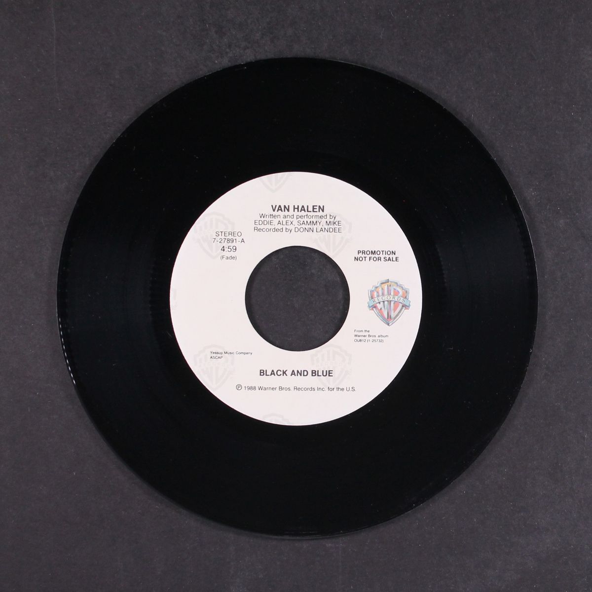 black & blue / same by VAN HALEN