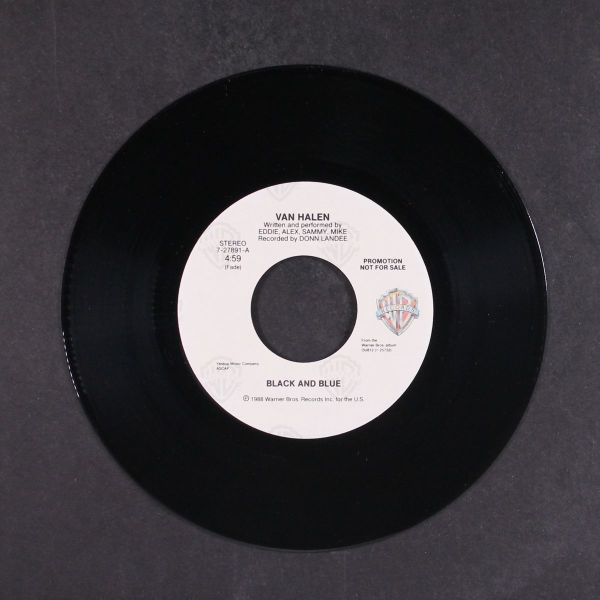 black & blue / same by VAN HALEN