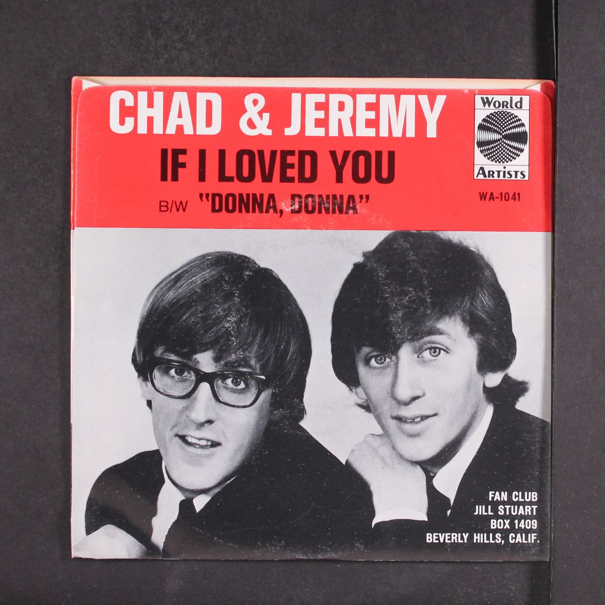 if i loved you / donna donna by CHAD & JEREMY