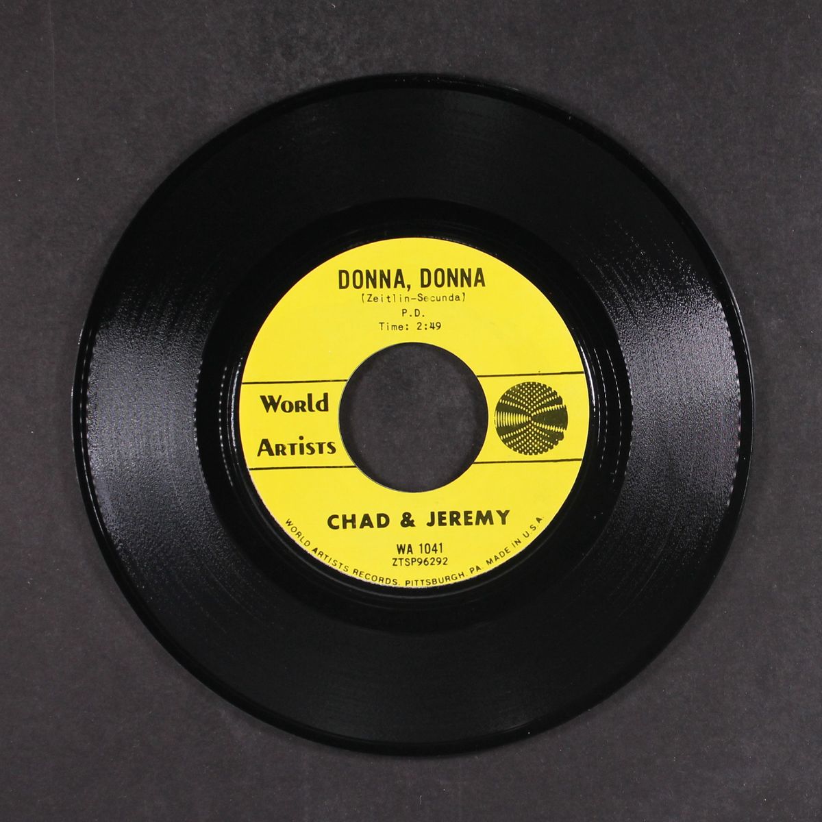 if i loved you / donna donna by CHAD & JEREMY