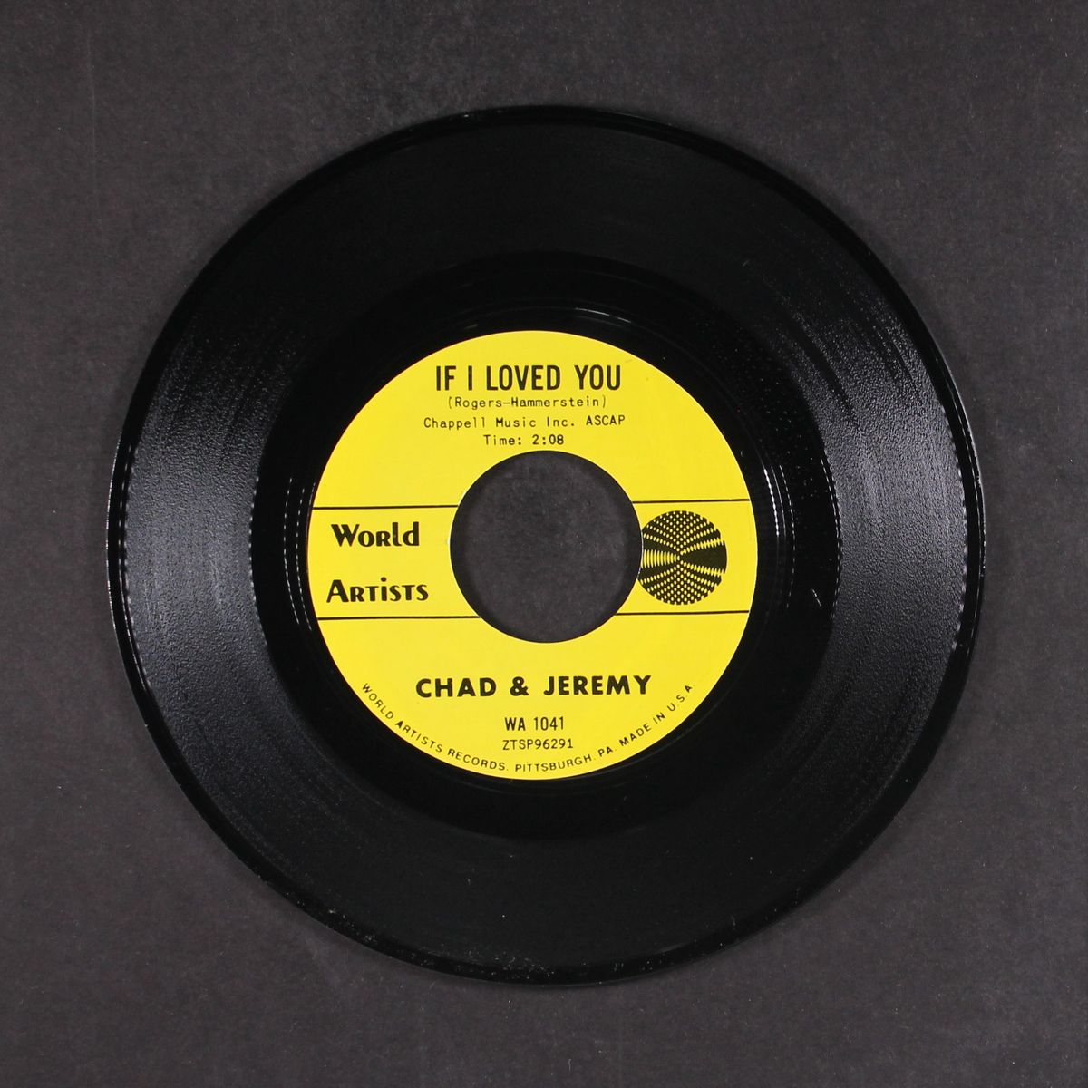 if i loved you / donna donna by CHAD & JEREMY