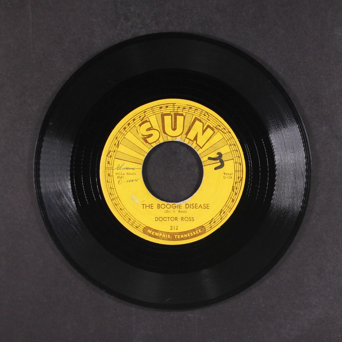 the boogie disease / juke box boogie by DOCTOR ROSS