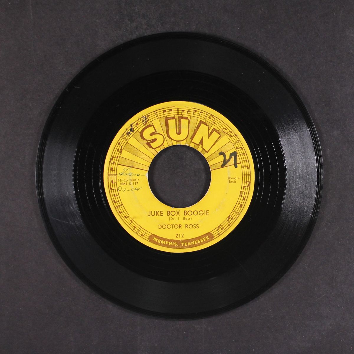the boogie disease / juke box boogie by DOCTOR ROSS