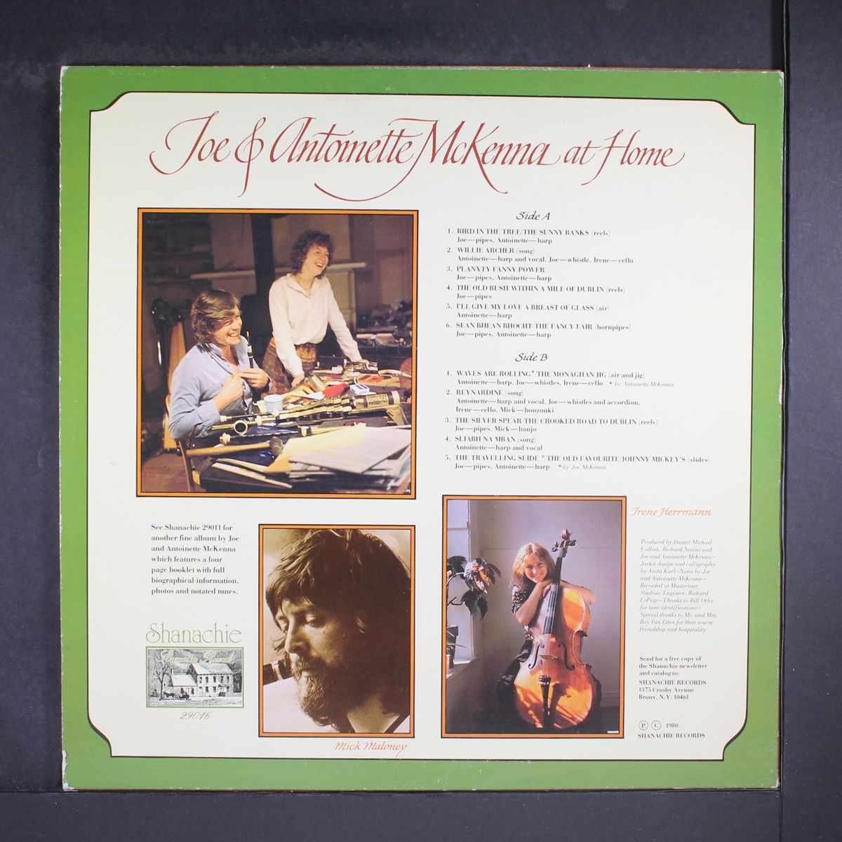 at home by JOE & ANTOINETTE MCKENNA