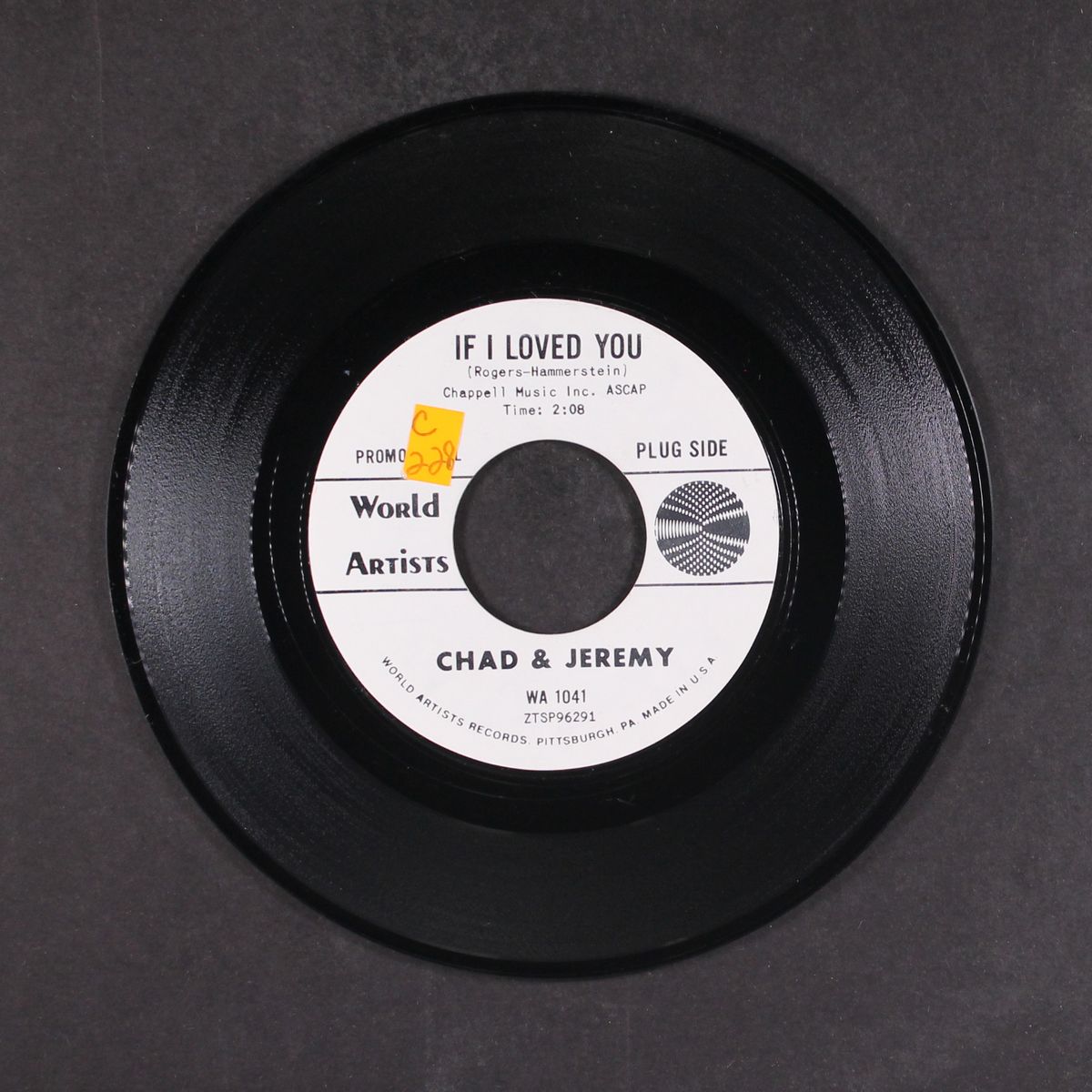 if i loved you / donna donna by CHAD & JEREMY