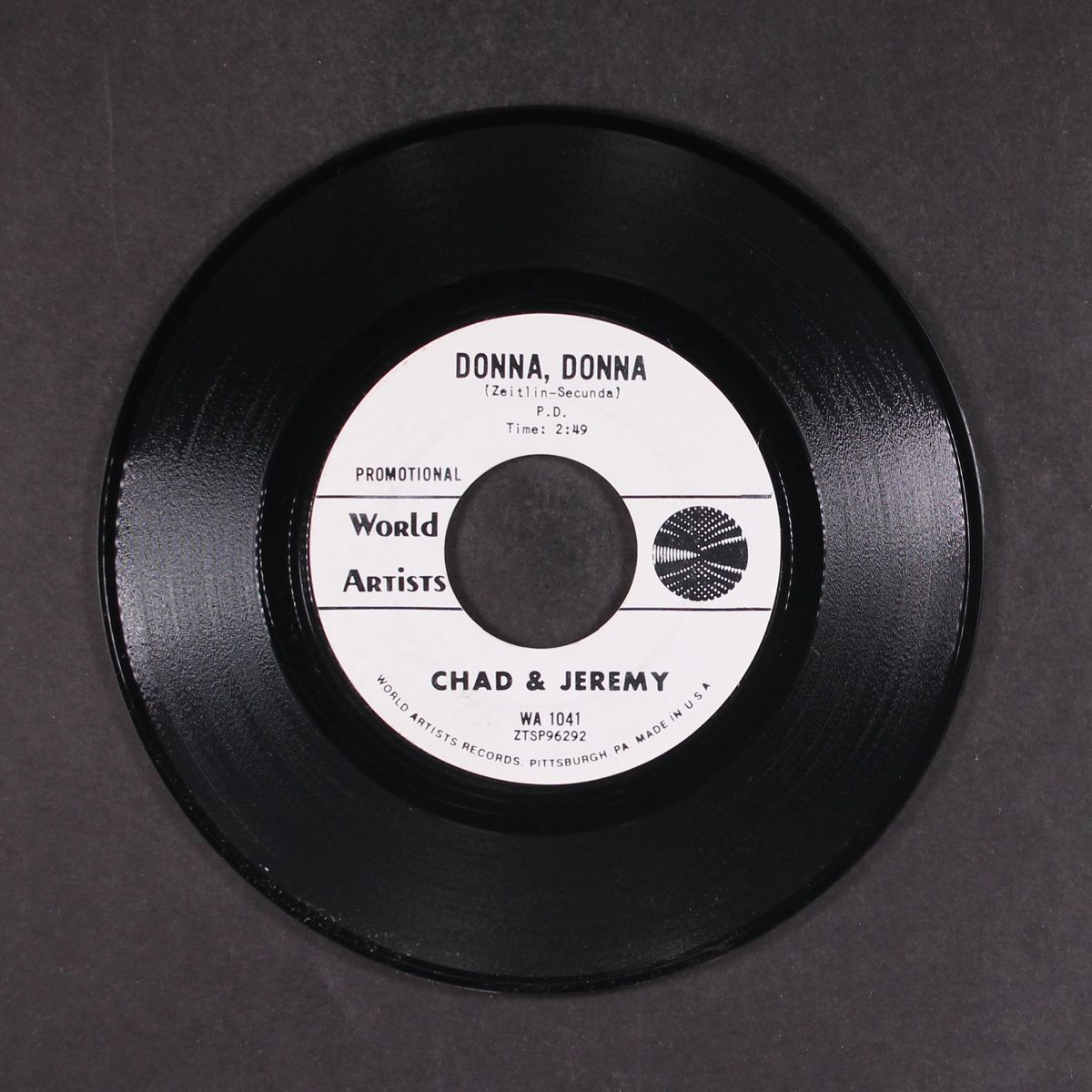 if i loved you / donna donna by CHAD & JEREMY
