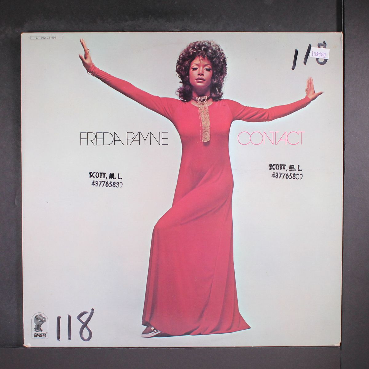 contact by FREDA PAYNE