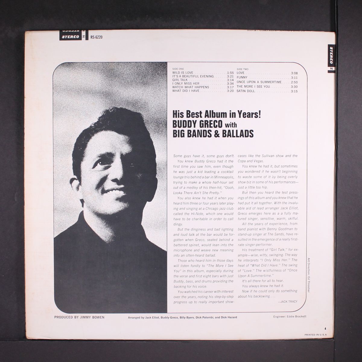 big band & ballads by BUDDY GRECO
