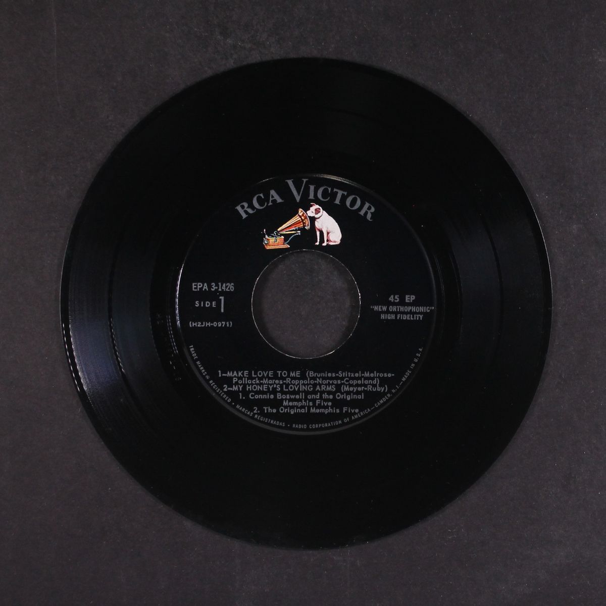and the original memphis five by CONNIE BOSWELL