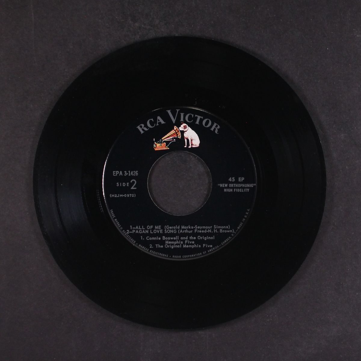 and the original memphis five by CONNIE BOSWELL