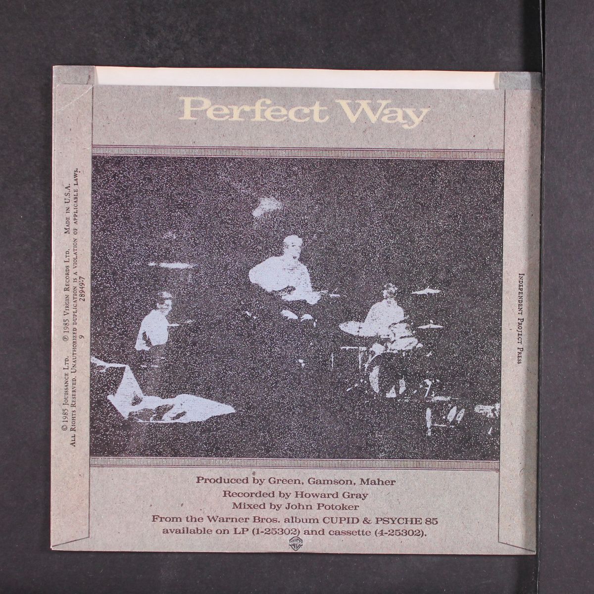 perfect way / version edit by SCRITTI POLITTI