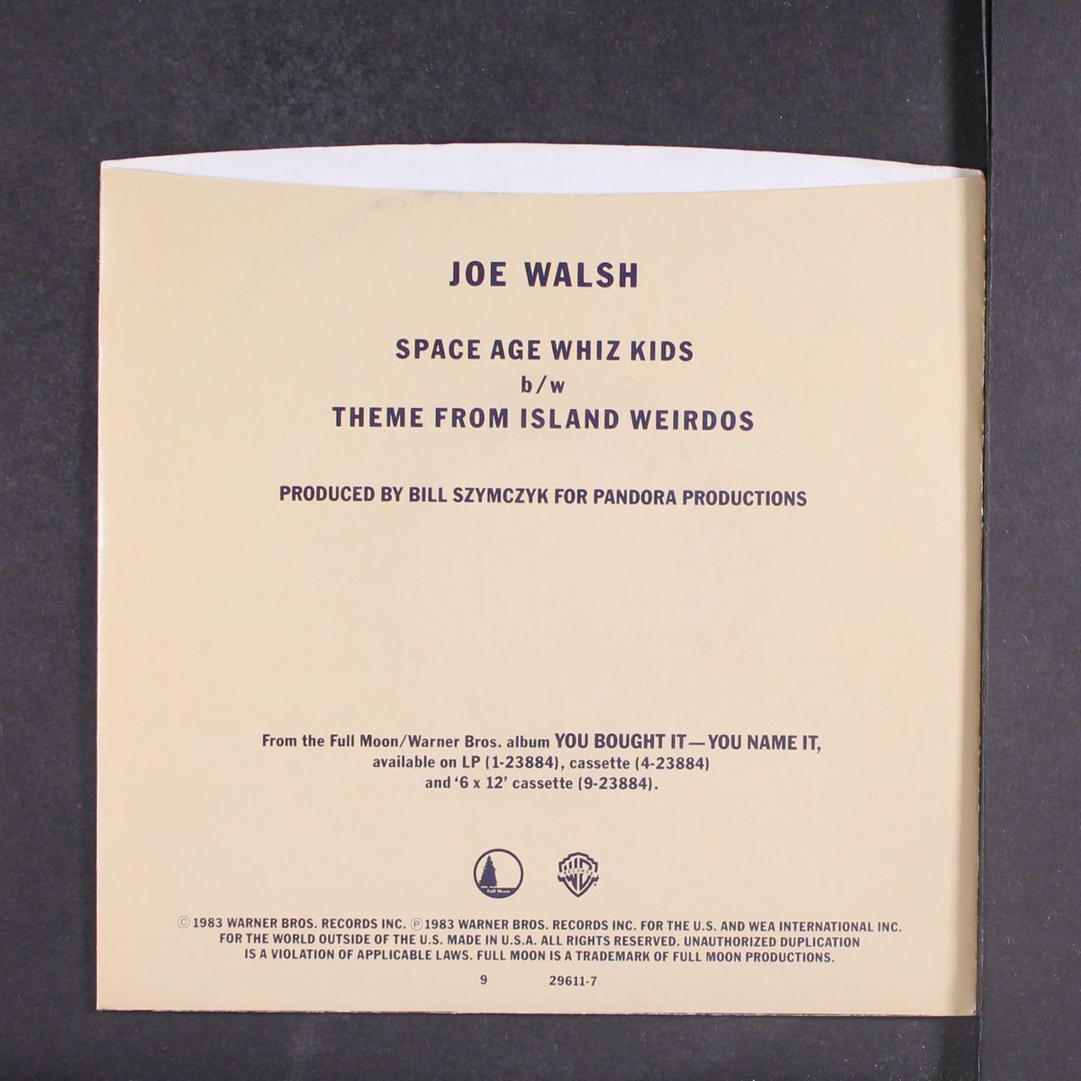 space age whiz kids / mono by JOE WALSH