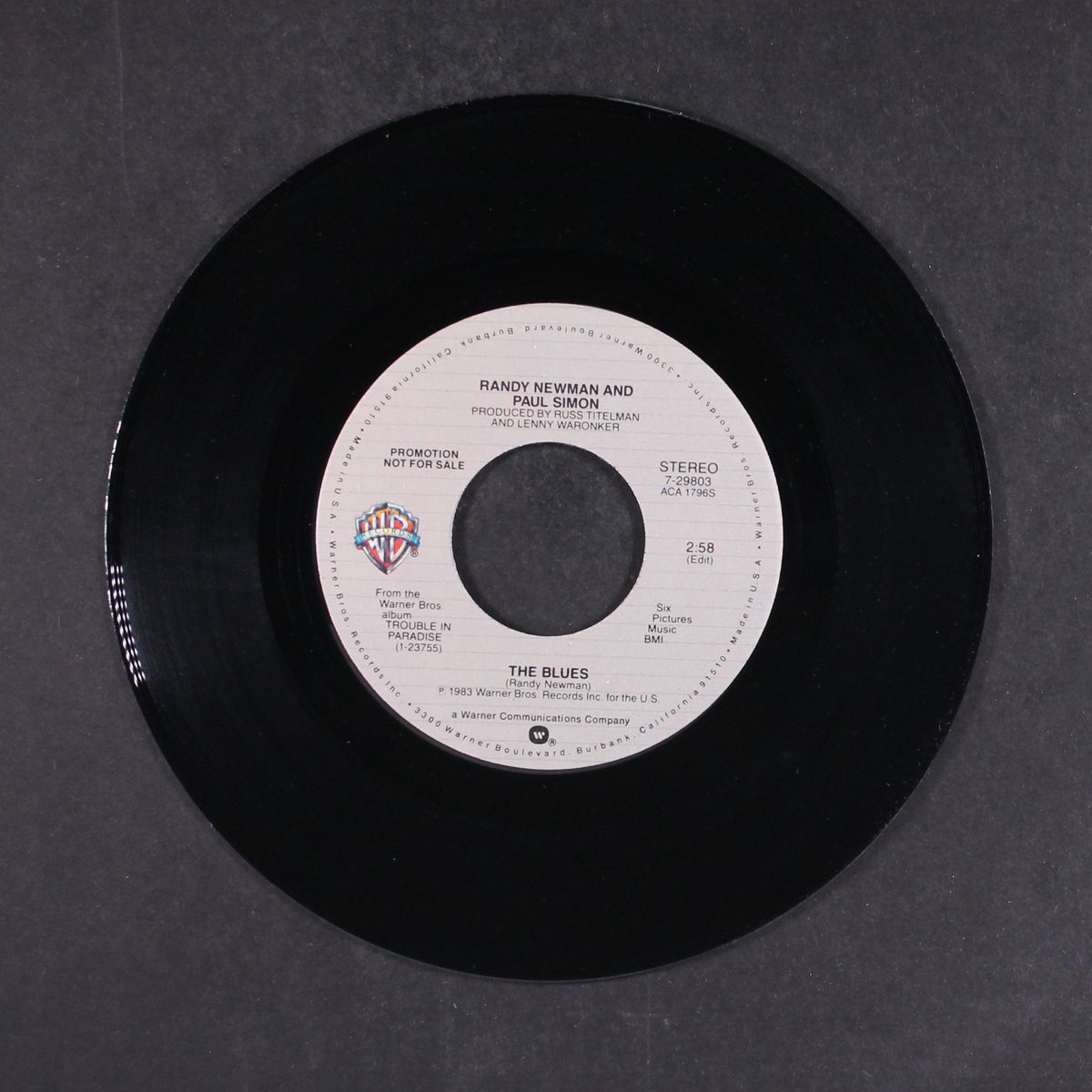 the blues by RANDY NEWMAN & PAUL SIMON