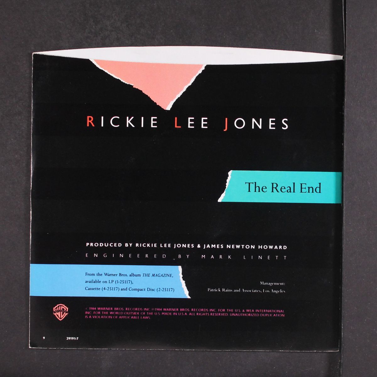 the real end / woody and dutch on the slow train to peking by RICKIE LEE JONES