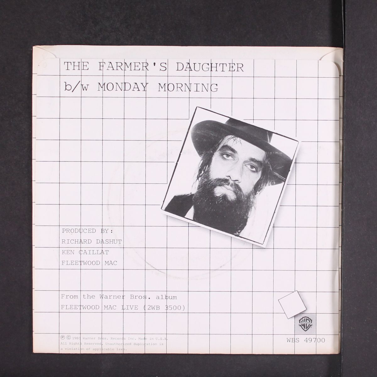 the farmer's daughter / monday morning by FLEETWOOD MAC