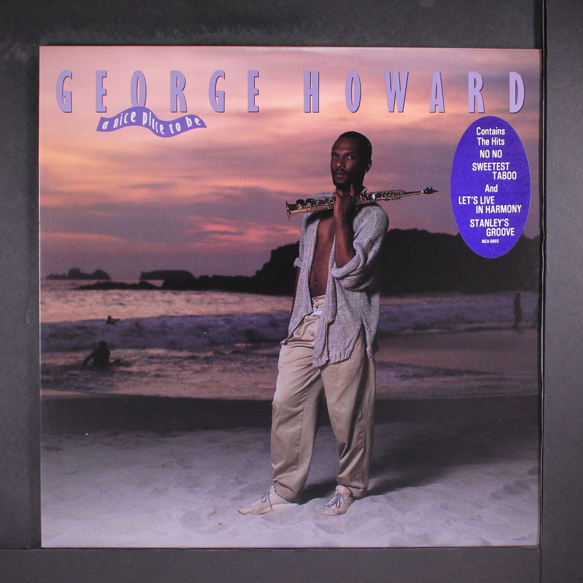 a nice place to be by GEORGE HOWARD